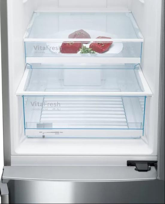 Lodówka BOSCH Serie 4 KGV 58VLEAS No Frost MultiAirflow 191cm - zdjęcie 4