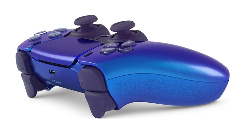 Kontroler Sony PS5 DualSense Chrome Indigo V2 - zdjęcie 1