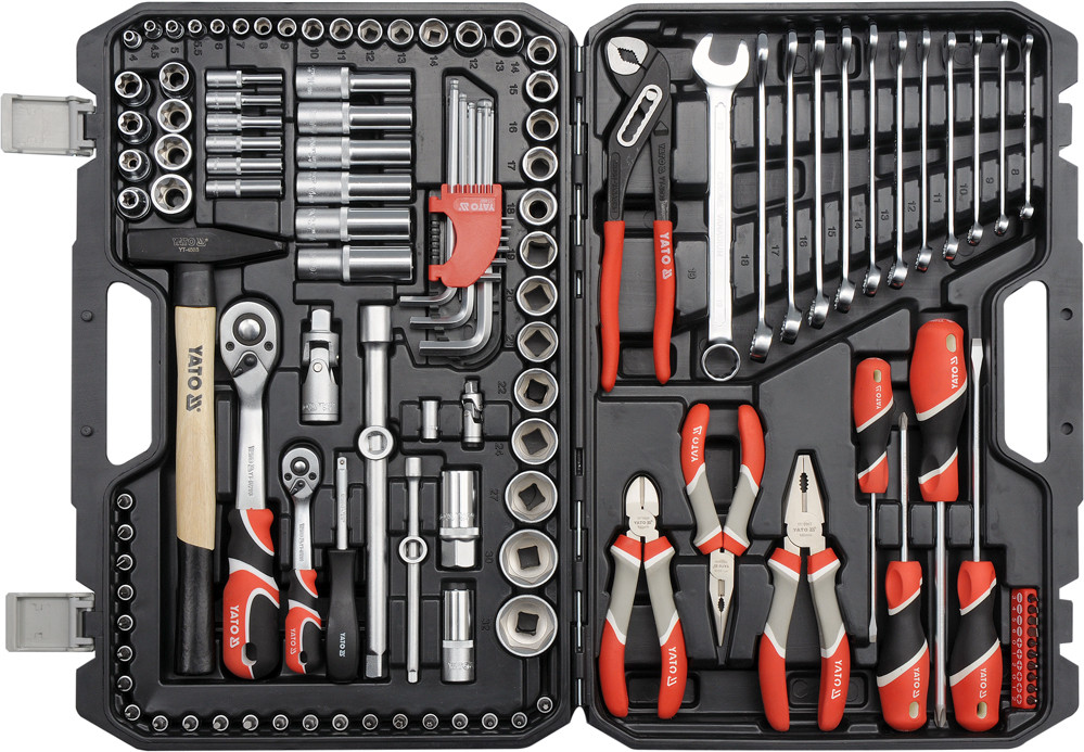 Zestaw kluczy YATO YT-38901 XXL 1/4-1/2" 122 elem. - zdjęcie 2