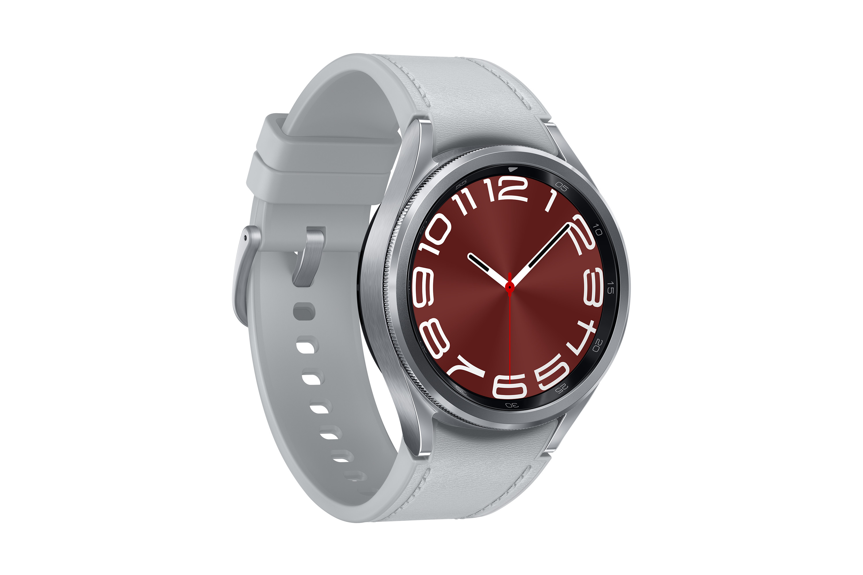 Samsung Galaxy Watch 6 (R955) Classic 43mm LTE, Silver - zdjęcie 1
