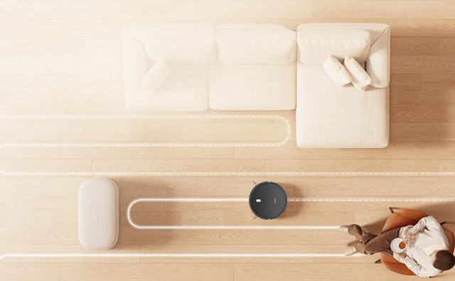 Robot sprzątający z mopem Xiaomi E5 (biały) - zdjęcie 4