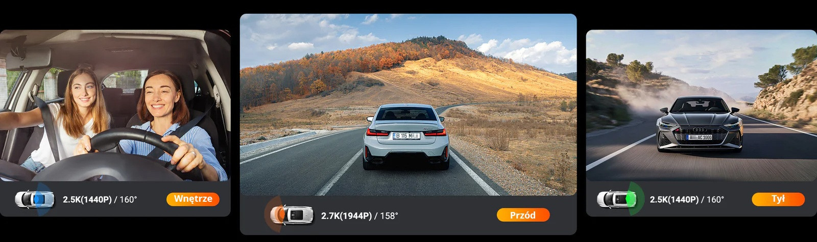 Wideorejestrator Vantrue N4S Nexus 4 S - zdjęcie 2