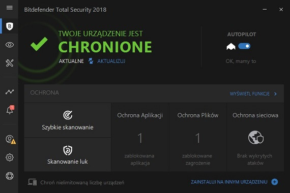 Oprogramowanie antywirusowe BitDefender Internet Security ESD 3 stan/12m - zdjęcie 4