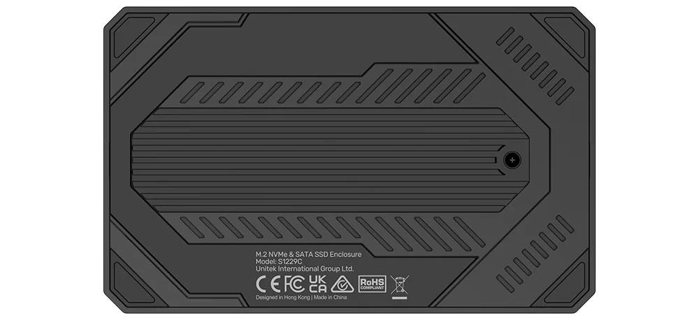 UNITEK OBUDOWA DYSKU SSD M.2 NVME & SATA 10GB USB - zdjęcie 3