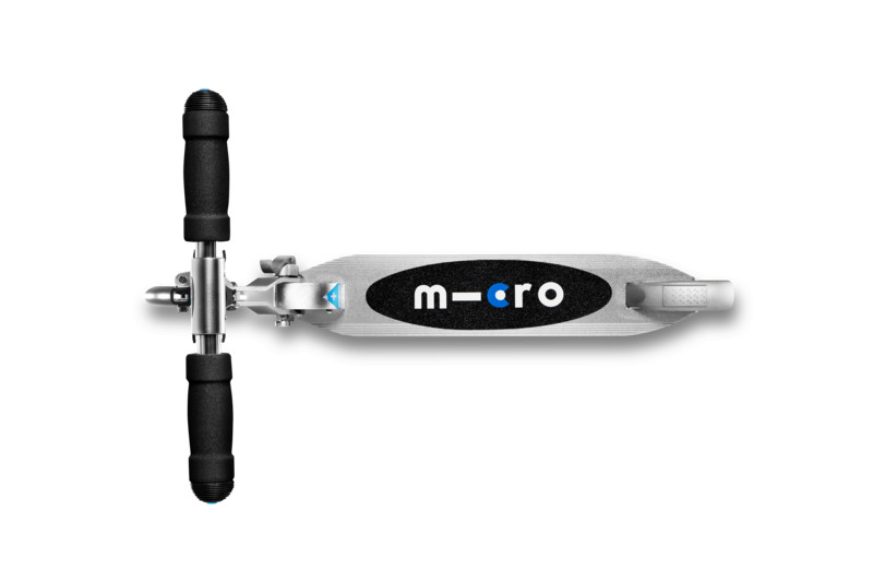 Micro Hulajnoga Sprite LED Silver Matt - zdjęcie 2