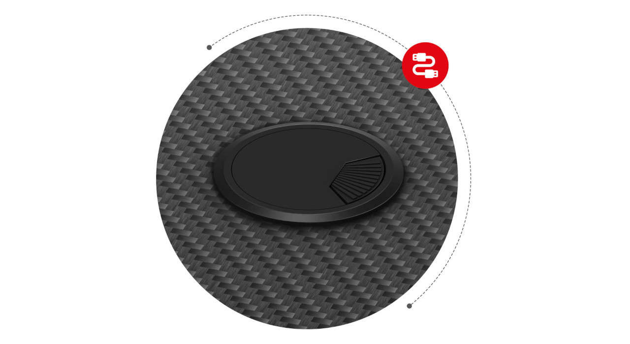 Biurko gamingowe Huzaro Hero 4.8 RGB - zdjęcie 6