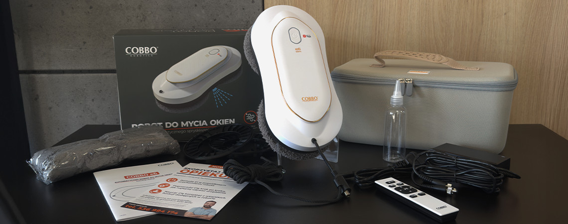 COBBO ROBOT DO MYCIA OKIEN E6 SLIM - zdjęcie 11