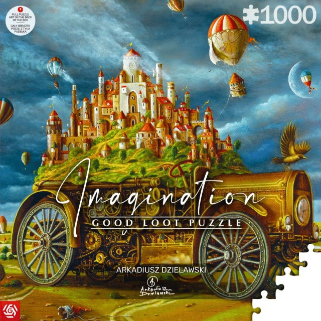 Puzzle Good Loot Imagination Puzzle: Arkadiusz Dzielawski Wielka Przeprowadzka 1000 elementów - zdjęcie 1