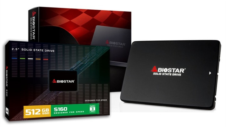 Dysk SSD BIOSTAR S160 512GB SATA (SA102S2E35) - zdjęcie 1