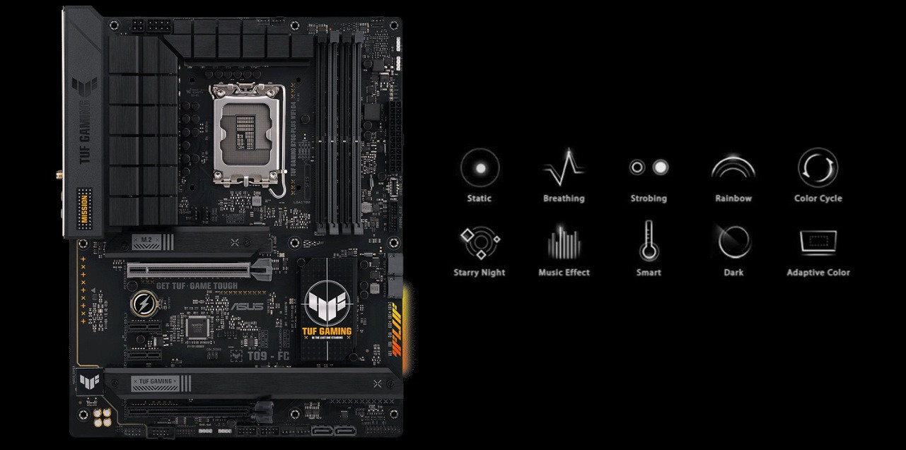 Płyta główna ASUS TUF GAMING B760-PLUS WIFI D4 - zdjęcie 21