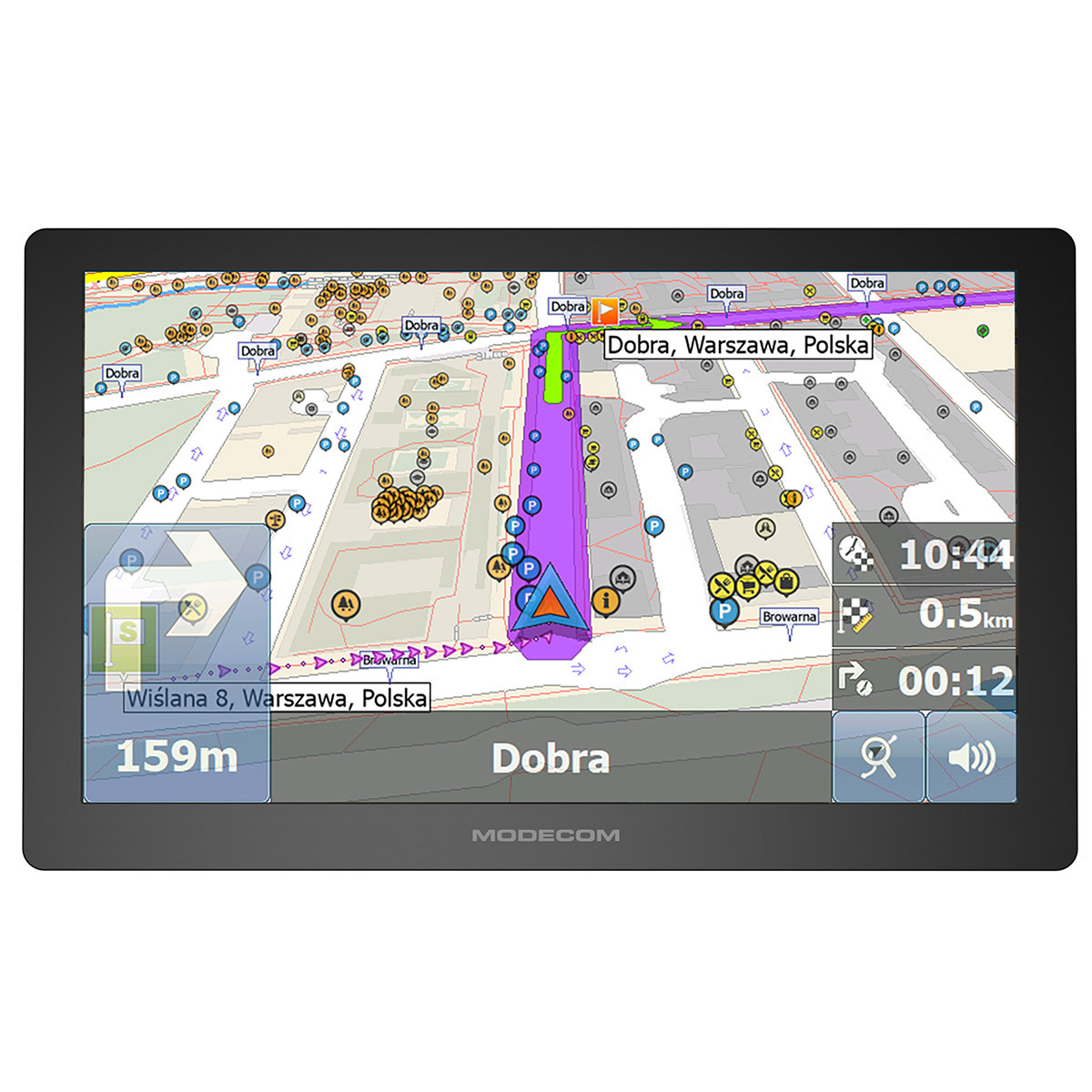 MODECOM NAWIGACJA FREEWAY CX 9.4 + MAPFACTOR EU - zdjęcie 10