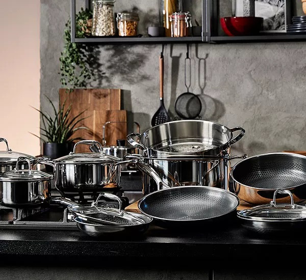 Patelnia sauté z pokrywką Kohersen Black Cube 26cm - zdjęcie 7
