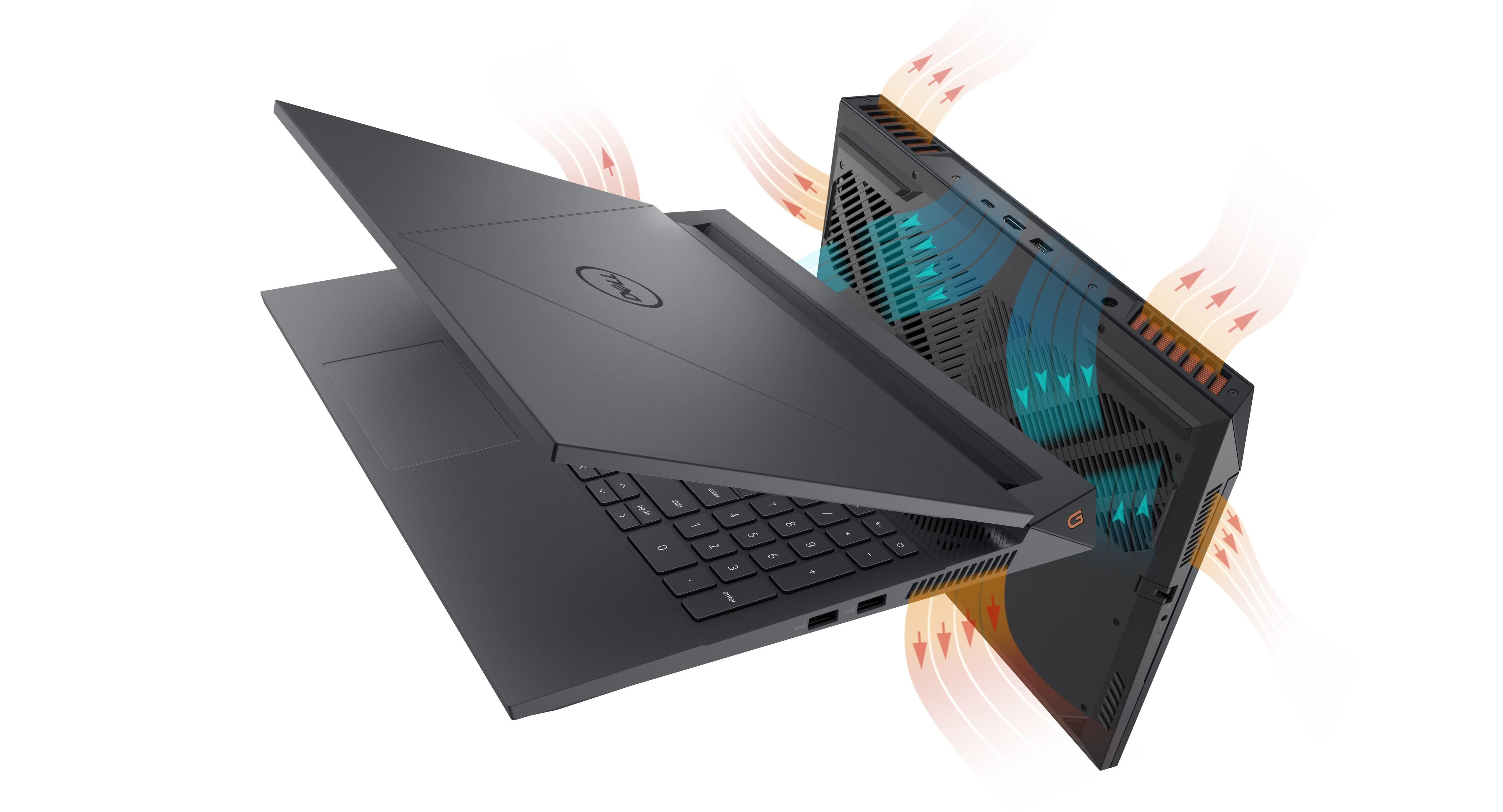 Dell G15 5530 i7-13650HX 15,6" FHD 165Hz 32GB DDR5 4800 SSD1TB GeForce RTX 4060_8GB 86Wh NoOS Dark Shadow Gray - zdjęcie 5