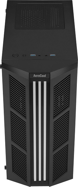 OBUDOWA AEROCOOL PGS PRIME-G-BK-v1 RGB czarna - zdjęcie 2