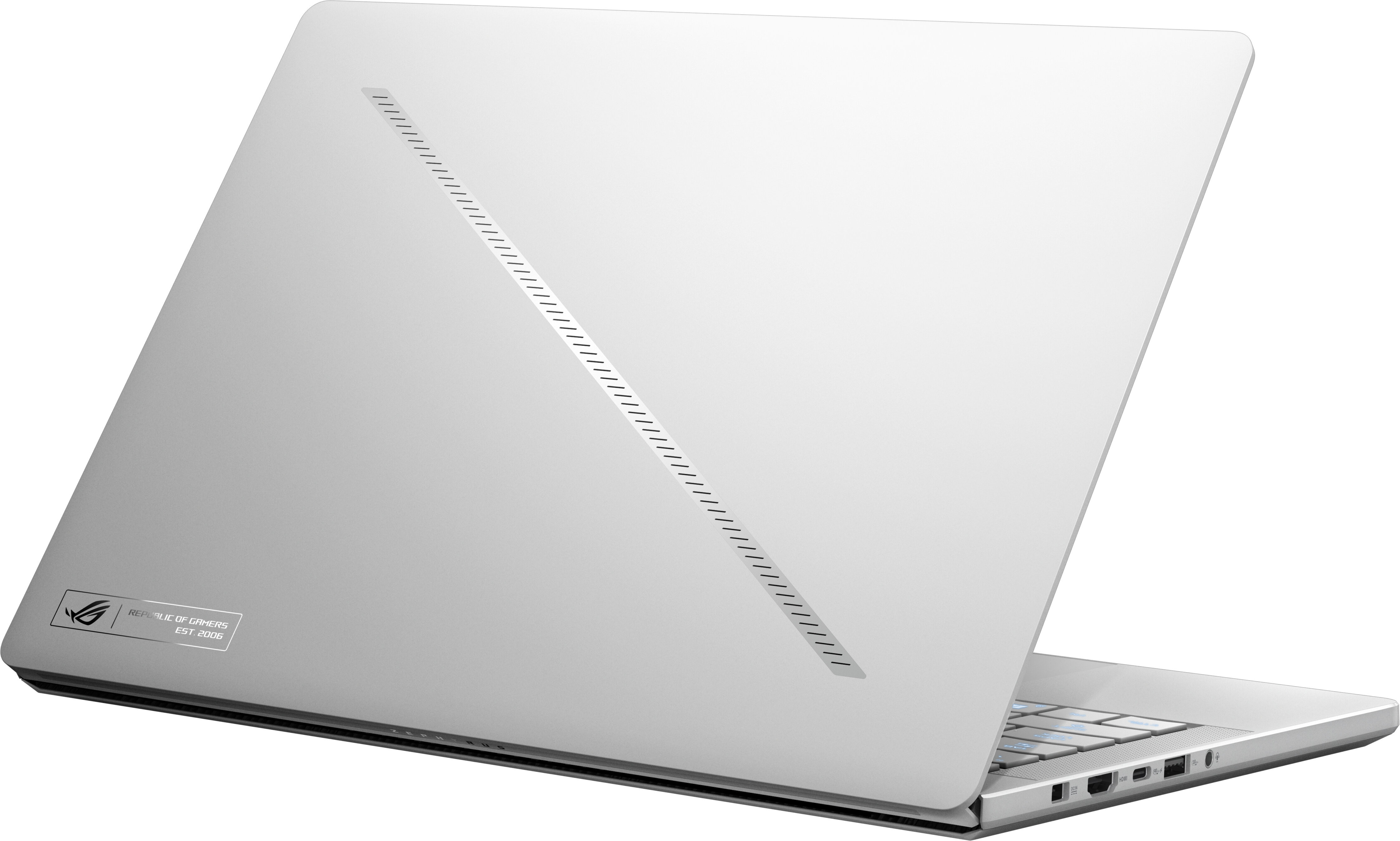 ASUS ROG Zephyrus G14 GA403UV-QS026W Ryzen 9 8945HS 14"3K OLED 500nits Glossy 16GB LPDDR5X 6400 SSD1TB GeForce RTX 4060 8GB WLAN+BT Cam1080p 75WHrs Win11 Platinum White - zdjęcie 5