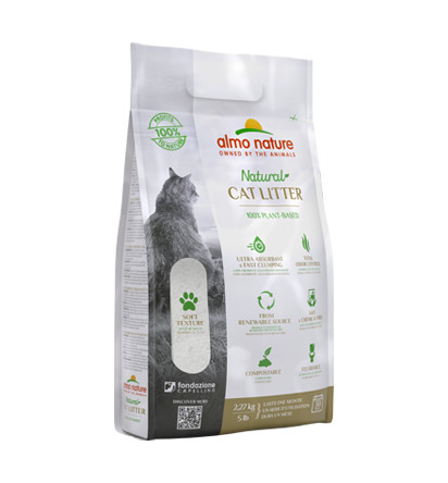 Almo Nature Cat Litter Naturalny żwirek dla kota - 4,54 kg - zdjęcie 1