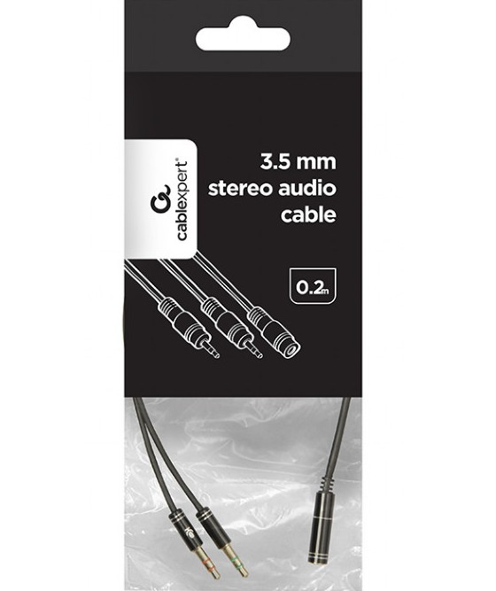 GEMBIRD ADAPTER 4PIN JACK F -2X STEREO MINIJACK3.5 - zdjęcie 1