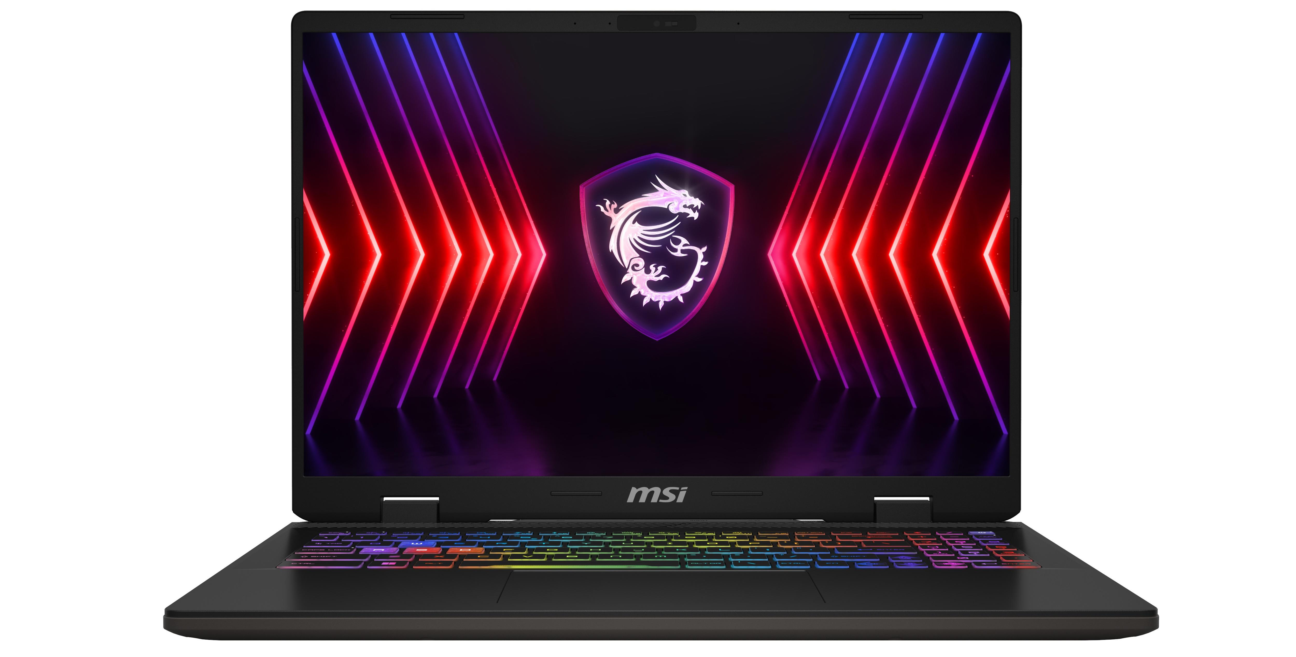 MSI Sword 16 HX B14VFKG-822XPL i7-14650HX 16"FHD+ 144Hz IPS-level panel 16GB DDR5 SSD1TB RTX 4060 8GB NoOS - zdjęcie 2