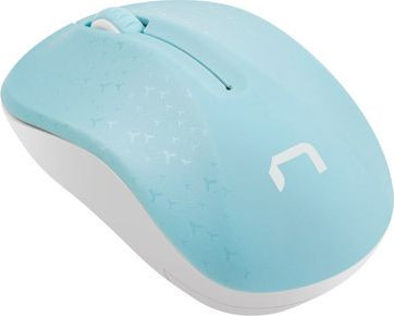 NATEC MYSZ BEZPRZEWODOWA TOUCAN BLUE-WHITE 1600DPI - zdjęcie 1