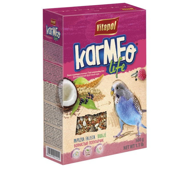 VITAPOL Pokarm owocowy dla papużki falistej 500g - zdjęcie 1