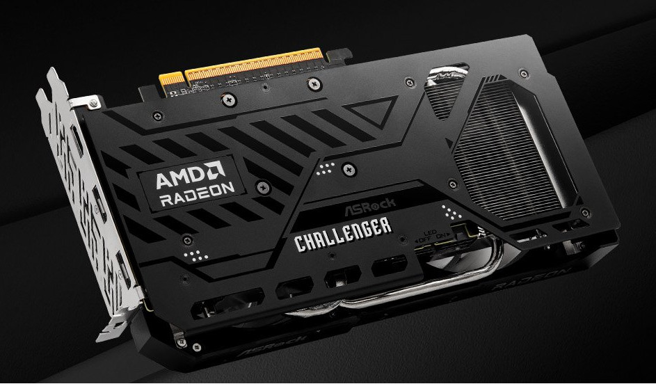 Karta graf. Asrock RX9060XT Challenger 8GB OC - zdjęcie 3