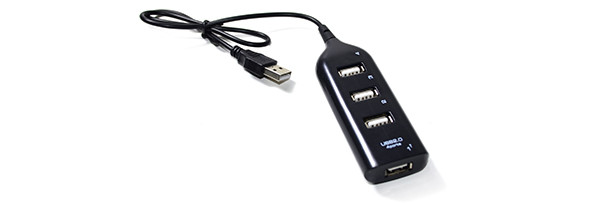 VAKOSS HUB USB 2.0 4 PORTY TC-4502X - zdjęcie 2