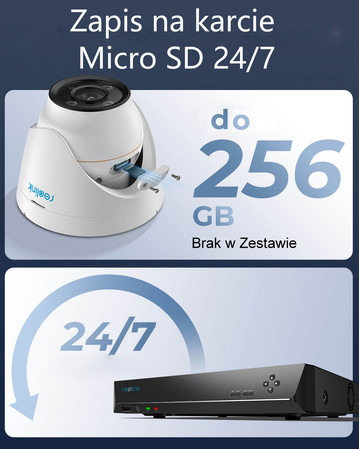 Reolink P344 POE 12MP 4mm - zdjęcie 6
