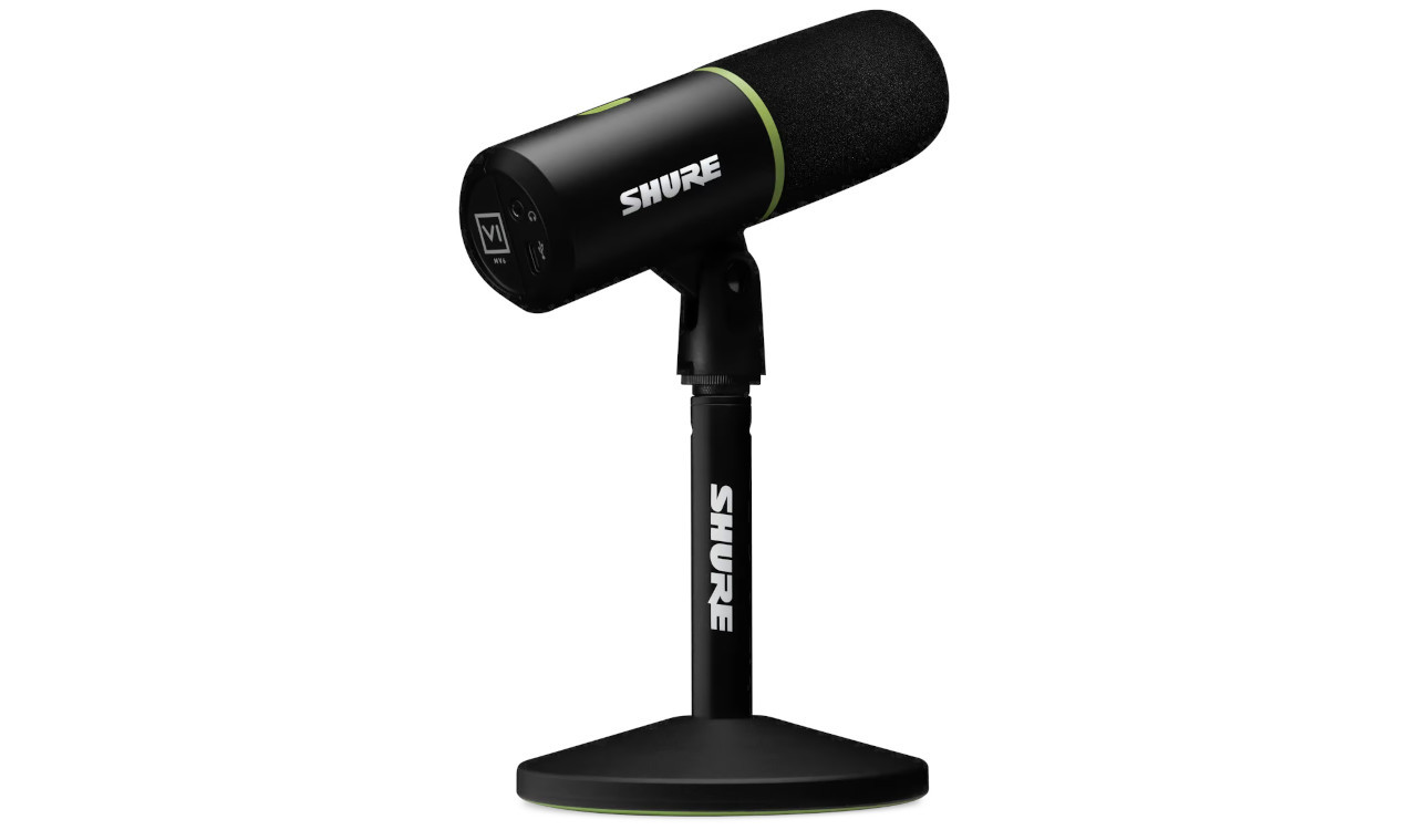 Shure MV6 - Kardioidalny mikrofon dynamiczny USB-C dla graczy i streamerów - zdjęcie 1