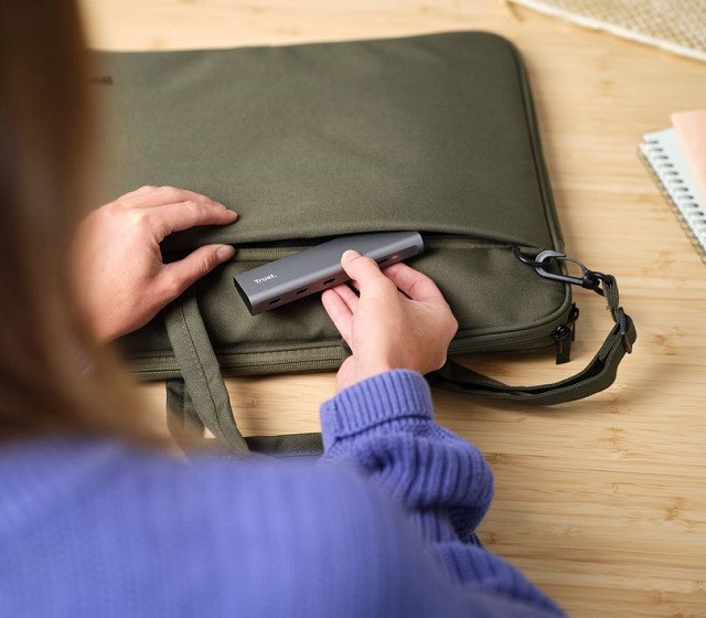 Trust HALYX 5 Portowy USB-C HUB - zdjęcie 3