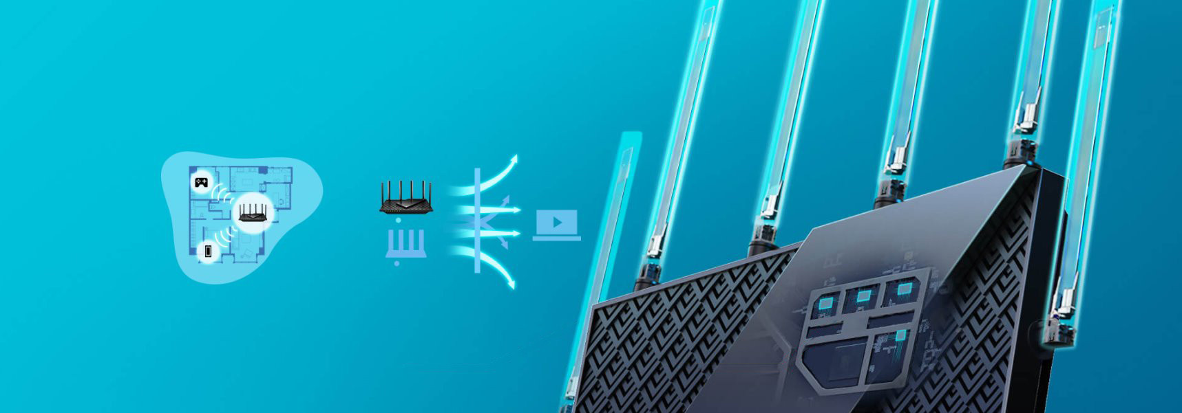Router TP-LINK Archer AX72 - zdjęcie 4