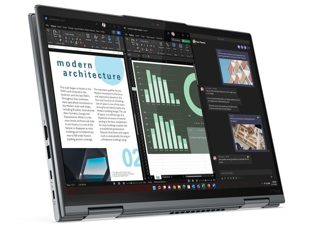Lenovo X1 Yoga G8 i7-1365U vPro 14"WUXGA TouchScreen 32GB SSD512 IrisXe 4G_LTE 57Wh W11Pro 1Y - zdjęcie 6