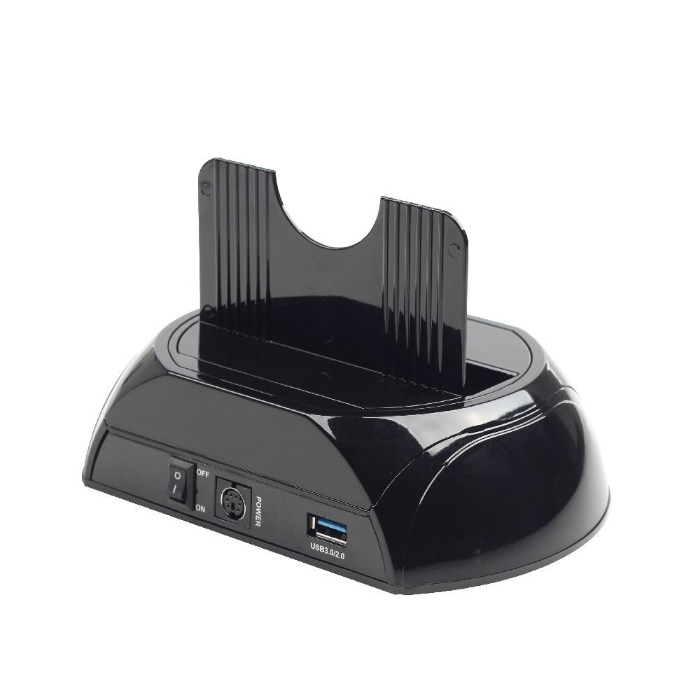 GEMBIRD STACJA DOKUJĄCA HDD SATA 2.5/3.5 USB 3.0 + ZASILACZ HD32-U3S-2 - zdjęcie 1