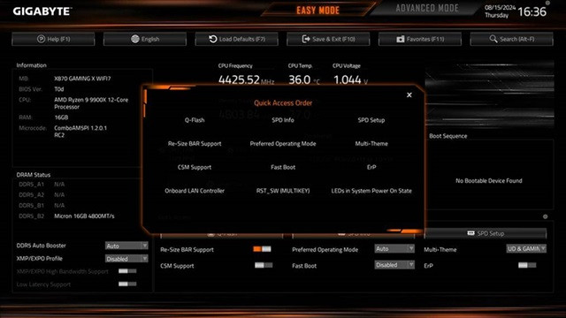 Płyta główna Gigabyte X870 GAMING X WIFI7 - zdjęcie 17