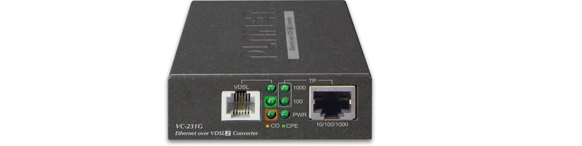 PLANET KONWERTER MEDIÓW VC-231G VDSL2 1000 BASE-T - zdjęcie 1