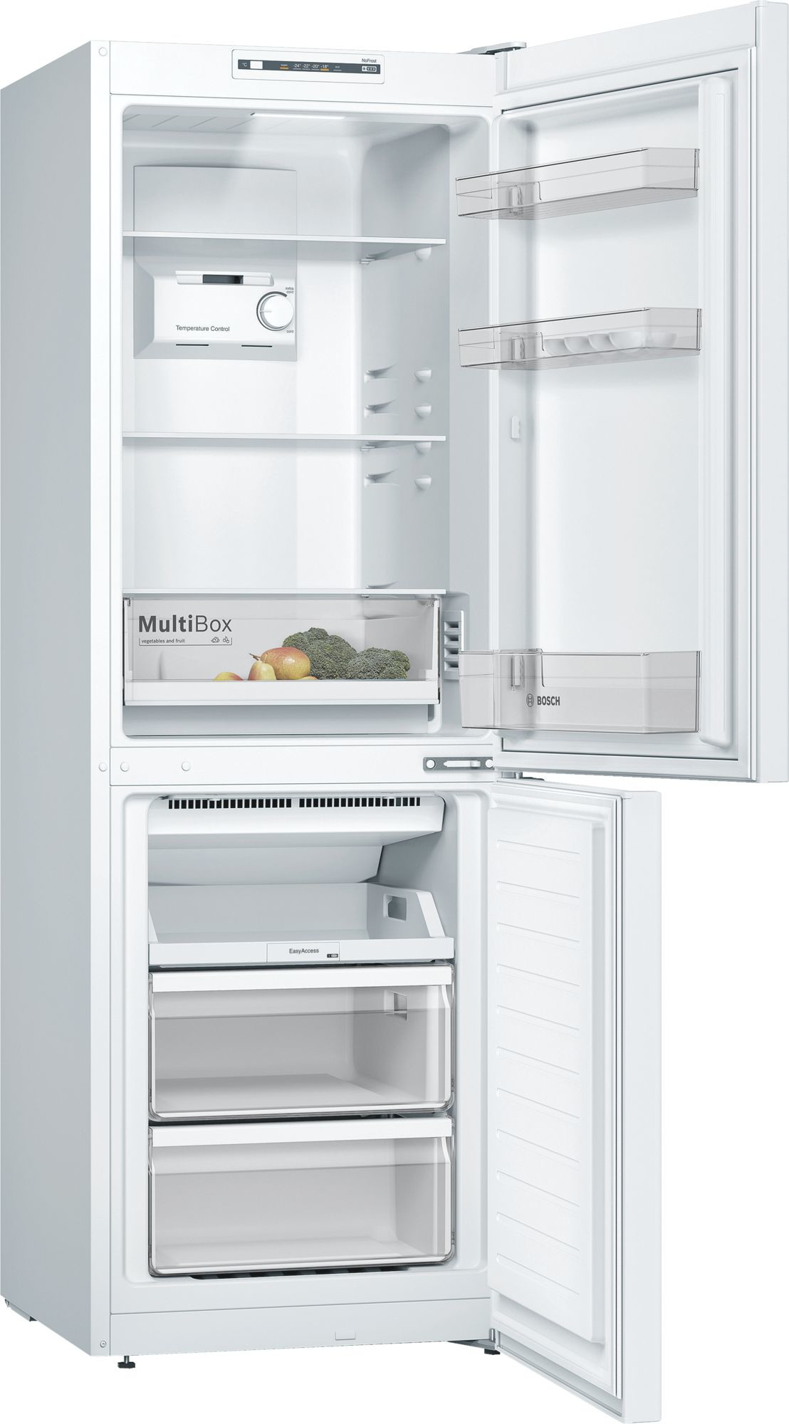Lodówka BOSCH Serie 2 KGN 33NWEB 176cm - zdjęcie 3