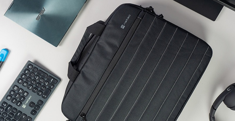 NATEC TORBA DO LAPTOPA TARUCA 15.6" CZARNA - zdjęcie 5