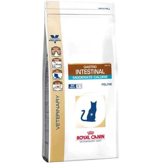 ROYAL CANIN Cat Gastrointestinal Moderate Calorie VHN - sucha karma dla kota - 400g - zdjęcie 1