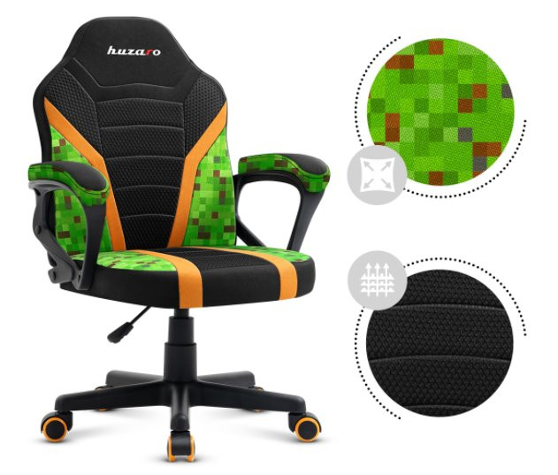 Fotel gamingowy dla dziecka HZ-Ranger 1.0 Pxl msh - zdjęcie 6