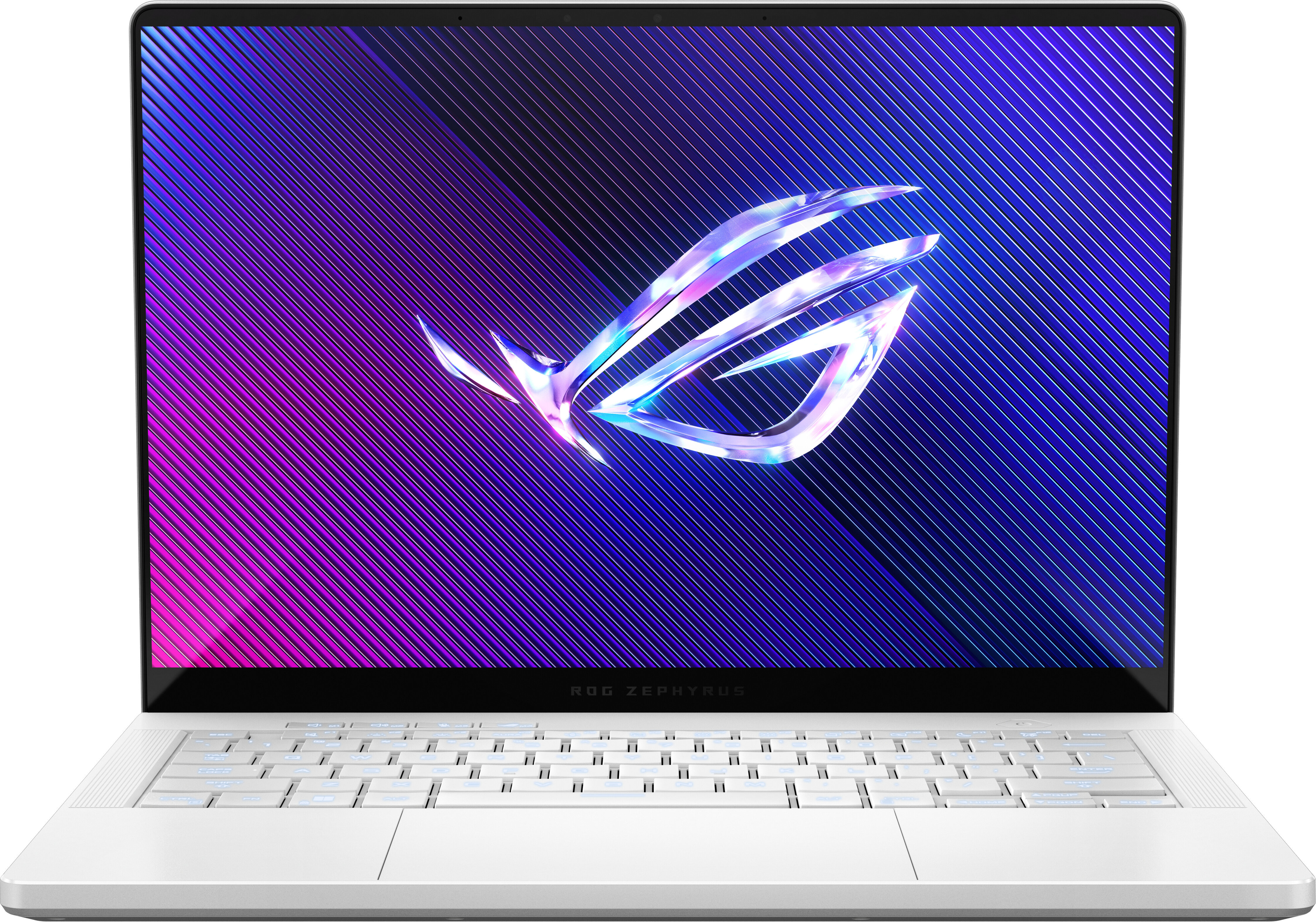 ASUS ROG Zephyrus G14 GA403UV-QS026W Ryzen 9 8945HS 14"3K OLED 500nits Glossy 16GB LPDDR5X 6400 SSD1TB GeForce RTX 4060 8GB WLAN+BT Cam1080p 75WHrs Win11 Platinum White - zdjęcie 2