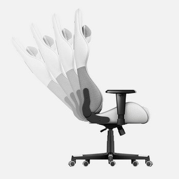 Fotel gamingowy Huzaro Force 6.2 White Mesh - zdjęcie 7
