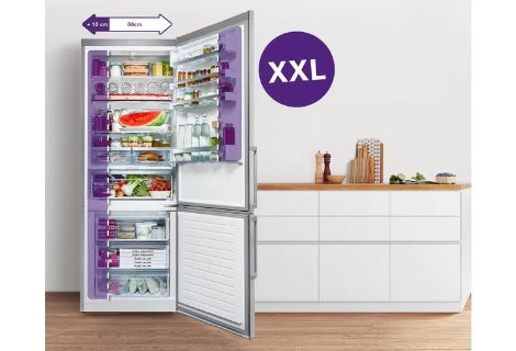 Lodówka BOSCH Serie 4 KGV 58VLEAS No Frost MultiAirflow 191cm - zdjęcie 2