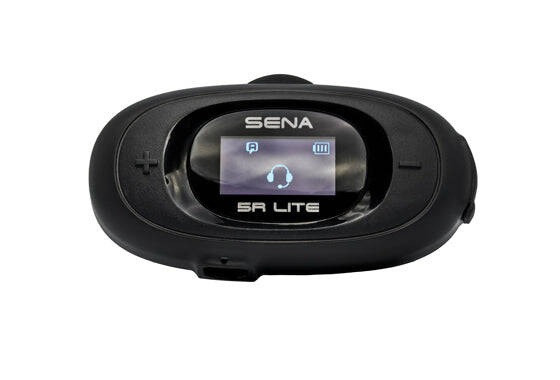Interkom motocyklowy Sena 5R-01D 5R Lite Bluetooth 5.1 700m z wyświetlaczem LCD i uniwersalnym zestawem mikrofonów na 2 kaski - zdjęcie 2