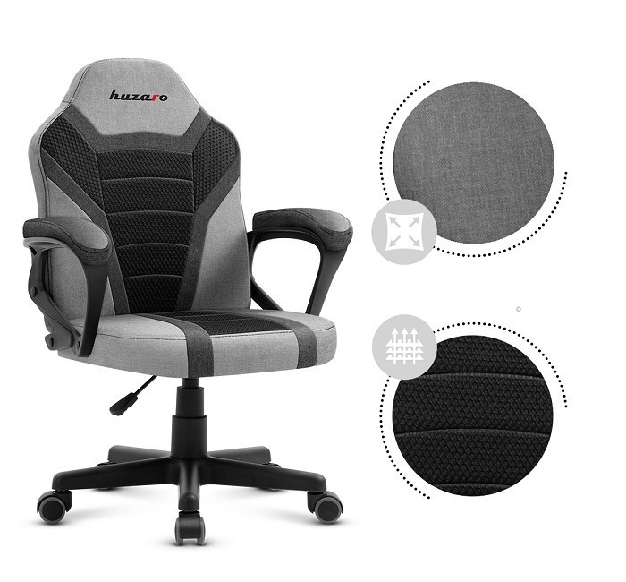 Fotel gamingowy dla dziecka HZ-Ranger Ranger 1.0 Gr - zdjęcie 4