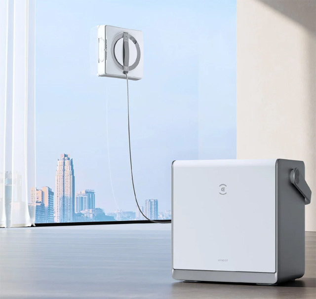 Robot do mycia okien Ecovacs Winbot W2 OMNI (biały) - zdjęcie 2