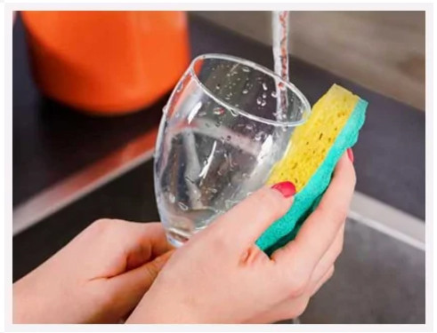 Zmywak wiskozowy Vileda Glitzi Always Clean 2 szt. - zdjęcie 3