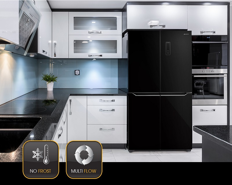 Lodówka Sam Cook Multi Door PSC-WG-1010/B czarna - zdjęcie 3