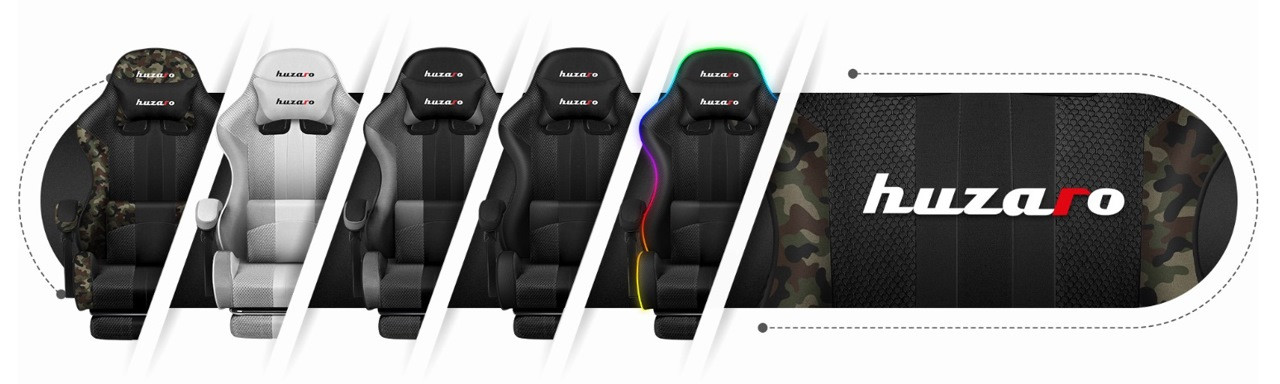 Fotel gamingowy Huzaro Force 4.7 Camo Mesh - zdjęcie 1
