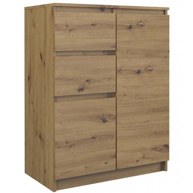 KOMODA 2 DRZWI 2 SZUFLADY ARTISAN - zdjęcie 2