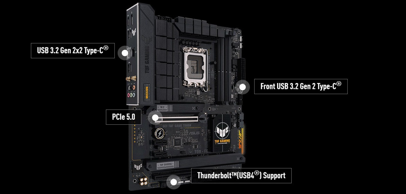 Płyta główna ASUS TUF GAMING B760-PLUS WIFI D4 - zdjęcie 17