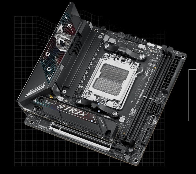 Płyta główna ASUS ROG STRIX B850-I GAMING WIFI (90MB1K30-M0EAY0) - zdjęcie 10